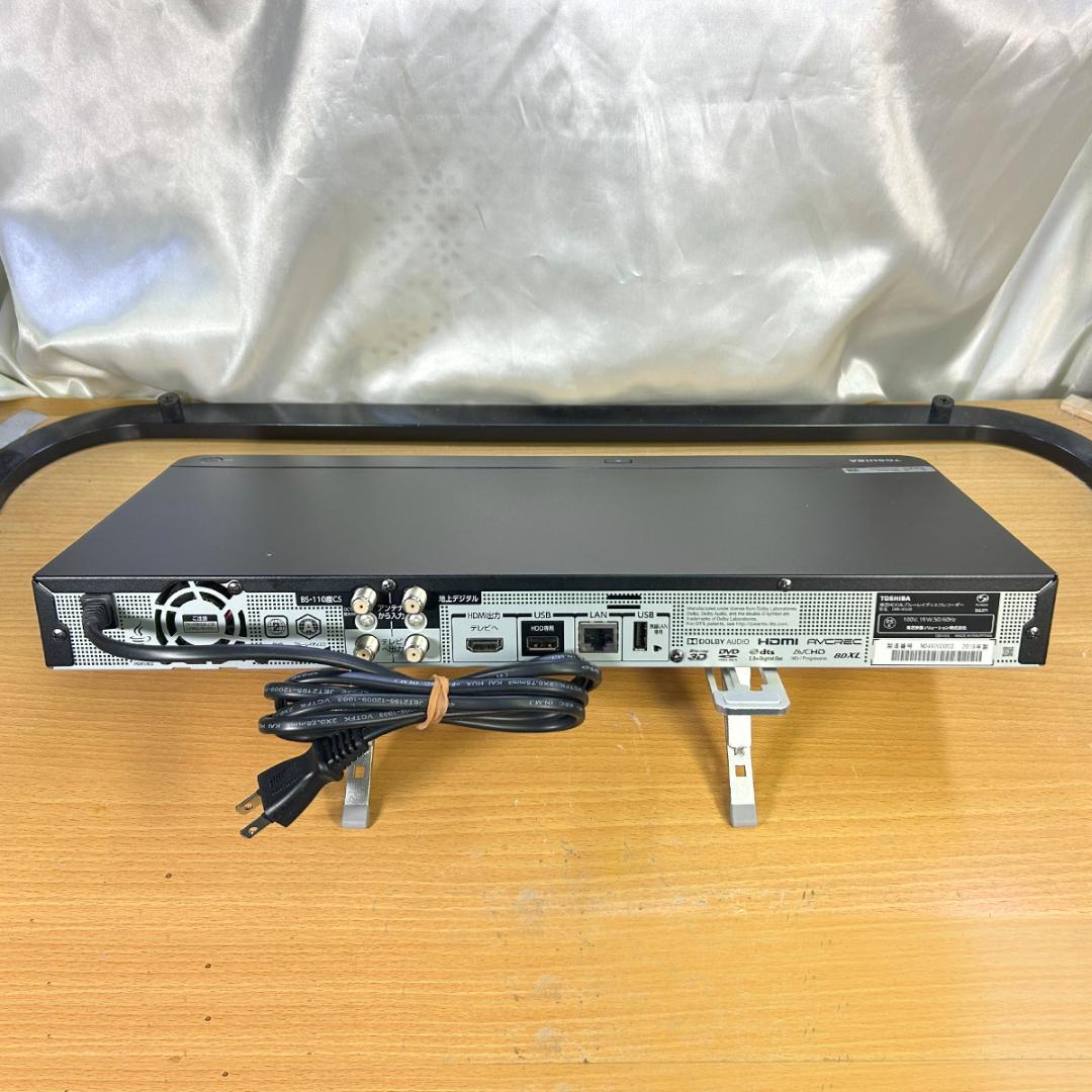 TOSHIBA ブルーレイレコーダー DBR-W508 HDD-500GB 01