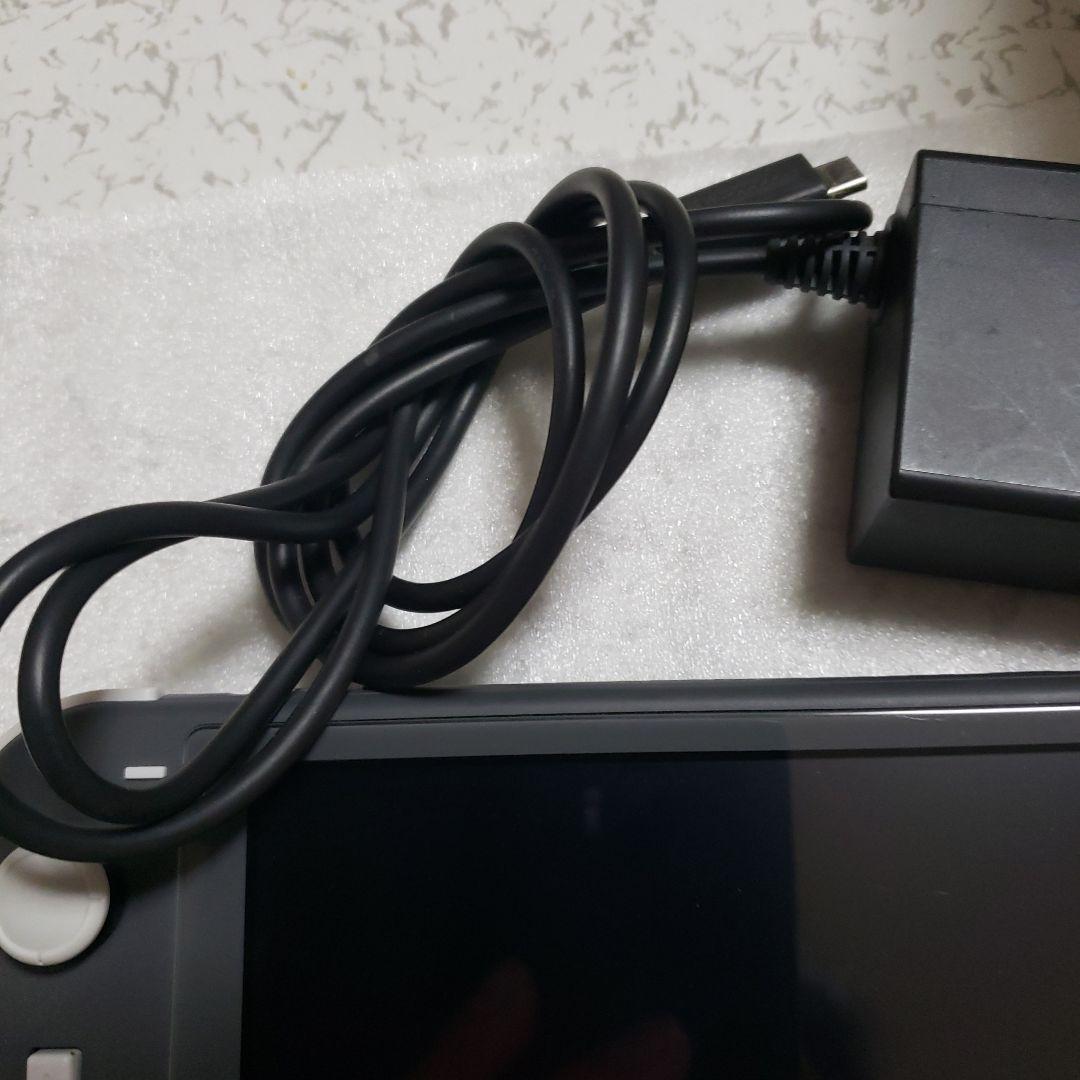 Nintendo Switch Lite グレー中古超美品充電器、SDカード付き