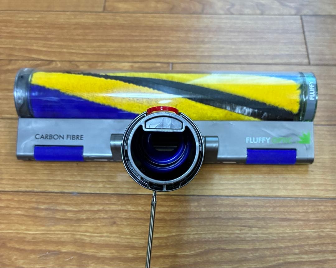 美品】ダイソン V12 fluffy Optic ヘッド425995-02-5 - メルカリ