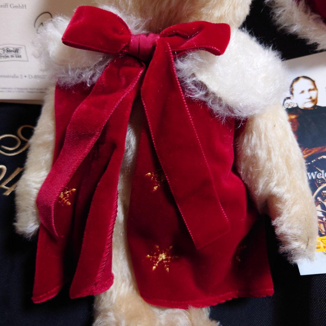 vintage steiff シュタイフ サンタ 限定1500体 テディベア - メルカリ