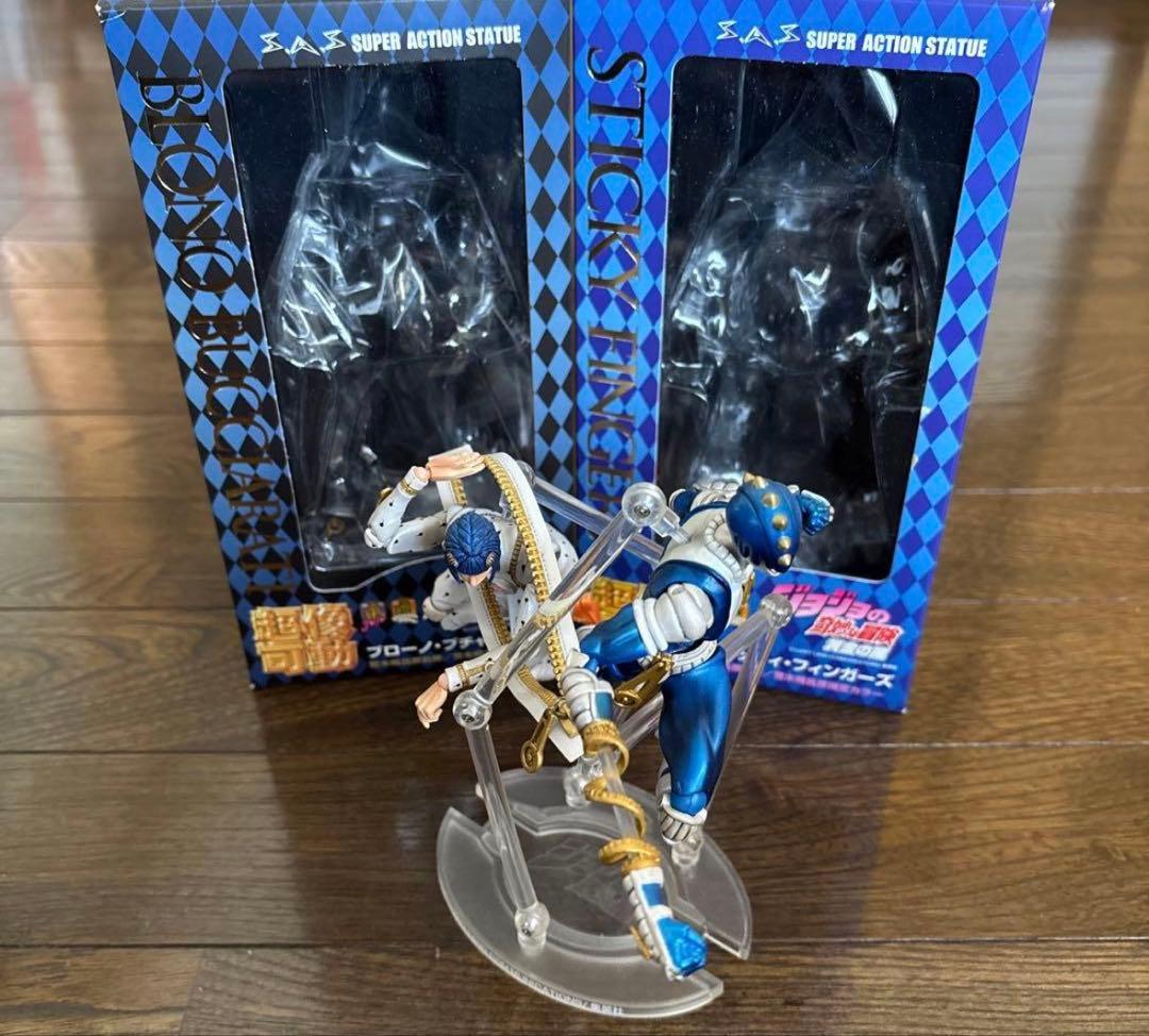 超像可動　ジョジョ　ブチャラティ　スティッキー・フィンガーズ　5部