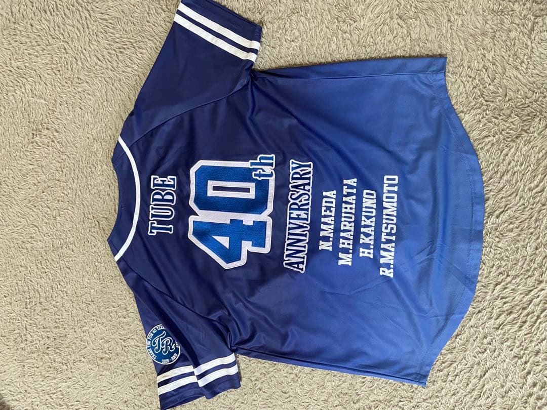 TUBE 40周年記念 ボタン付きシャツLとTシャツセットフリーサイズ