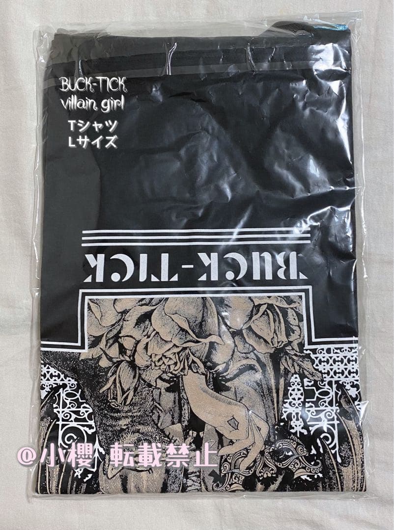 【未開封】BUCK-TICK Tシャツ Lサイズ villain girl