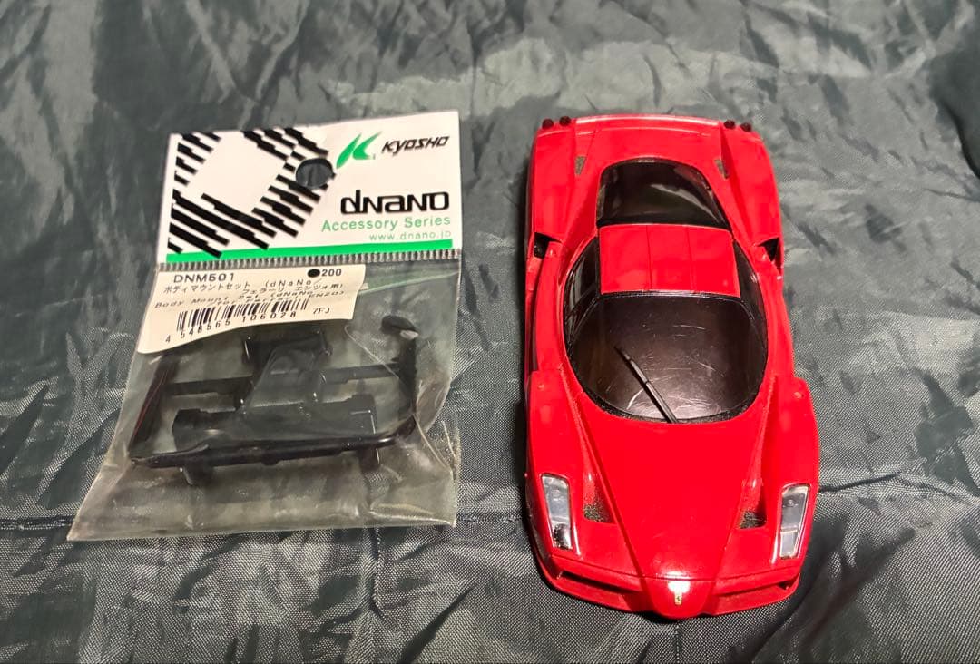 京商 dNano インプレッサ シャーシ・ボディセットタイプRM 未使用ボディ他