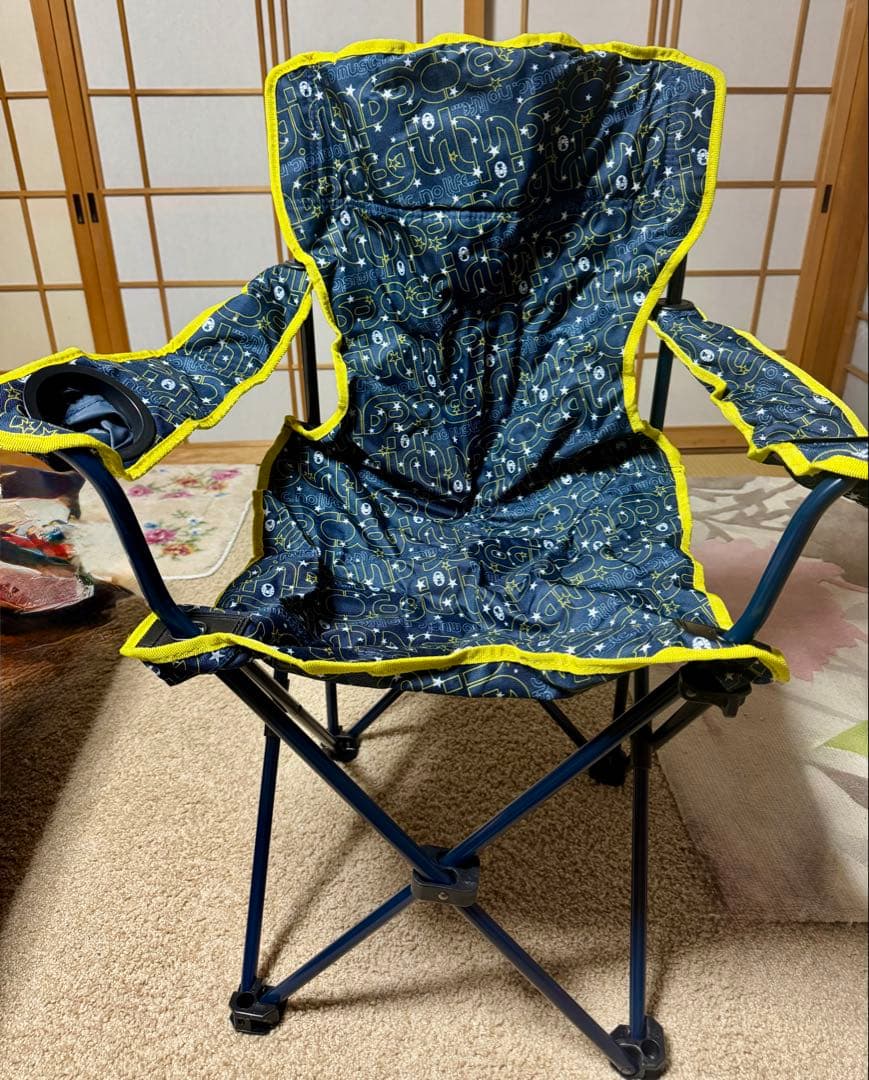 《新品・未使用》タワレコ× X-girl × COLEMAN 折りたたみチェア