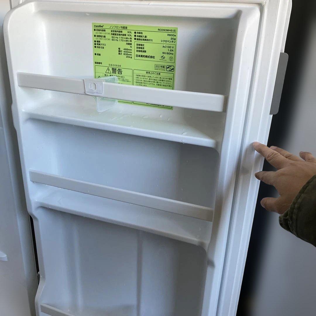 COMFEE' 冷蔵庫 93L 1ドア 右開き 2023年製 - メルカリ