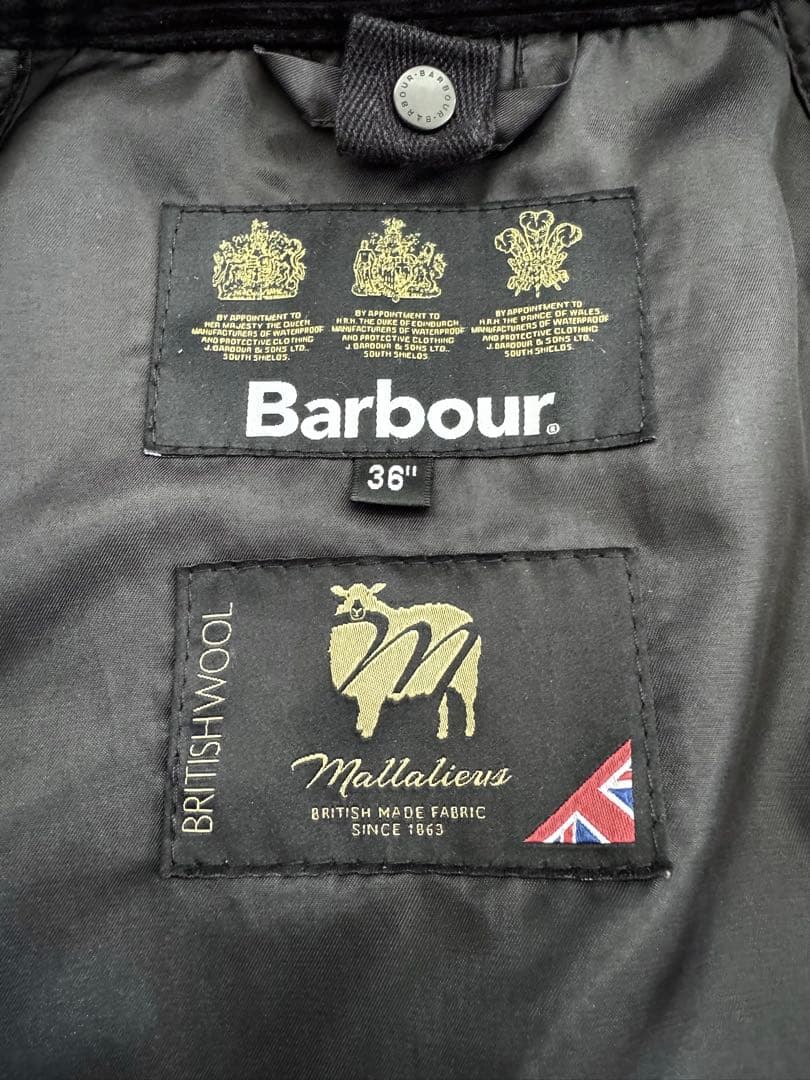 Barbour BEDALE MALLALIEUS 36 ビデイル - メルカリ