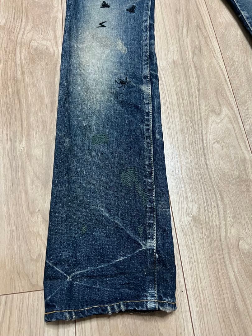 レア】UnderCover 刺繍入りスキニーデニム レディース1 - メルカリ