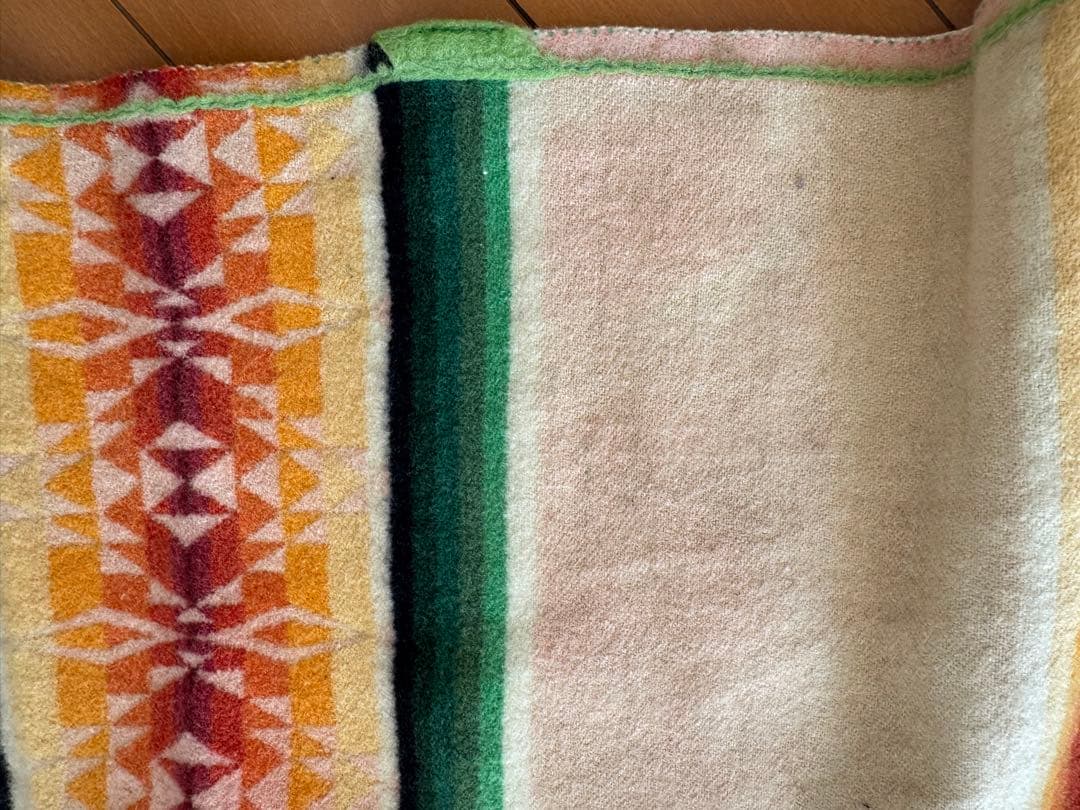 70's PENDLETON BEAVER STATE ネイティブ柄 ウールラグ - メルカリ