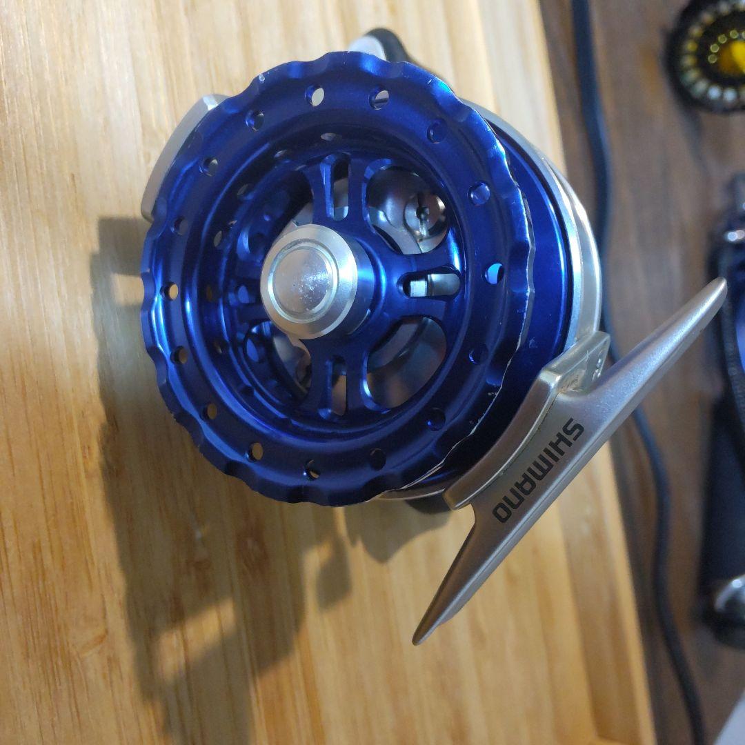 シマノ セイハコウ 60B ブルー かかり釣りリールシマノ セイハコウ 60B