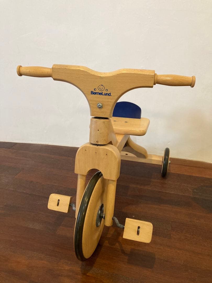 ボーネルンド 三輪車 ペダル有り 木製 室内 中古 - メルカリ