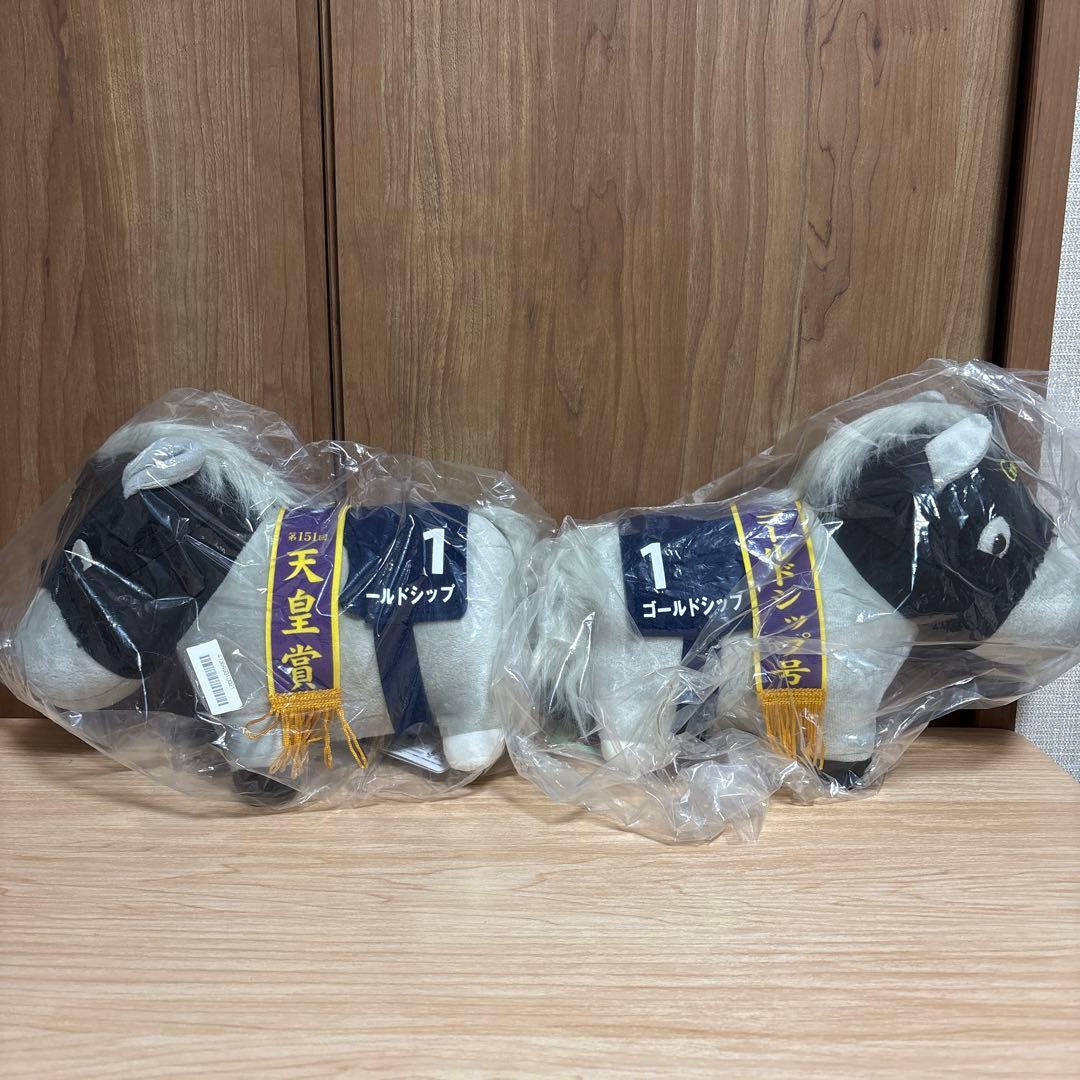 新品未使用 ゴールドシップ ぬいぐるみ フィギュア まとめ売り ７点 午年