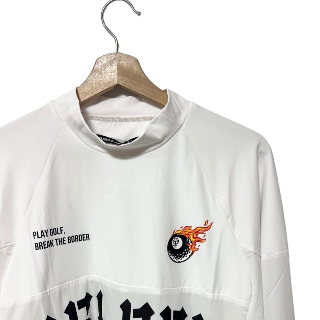 新品 ラッセルノ ゴルフ ウィンド ブレーク インナー ホワイト XL 6