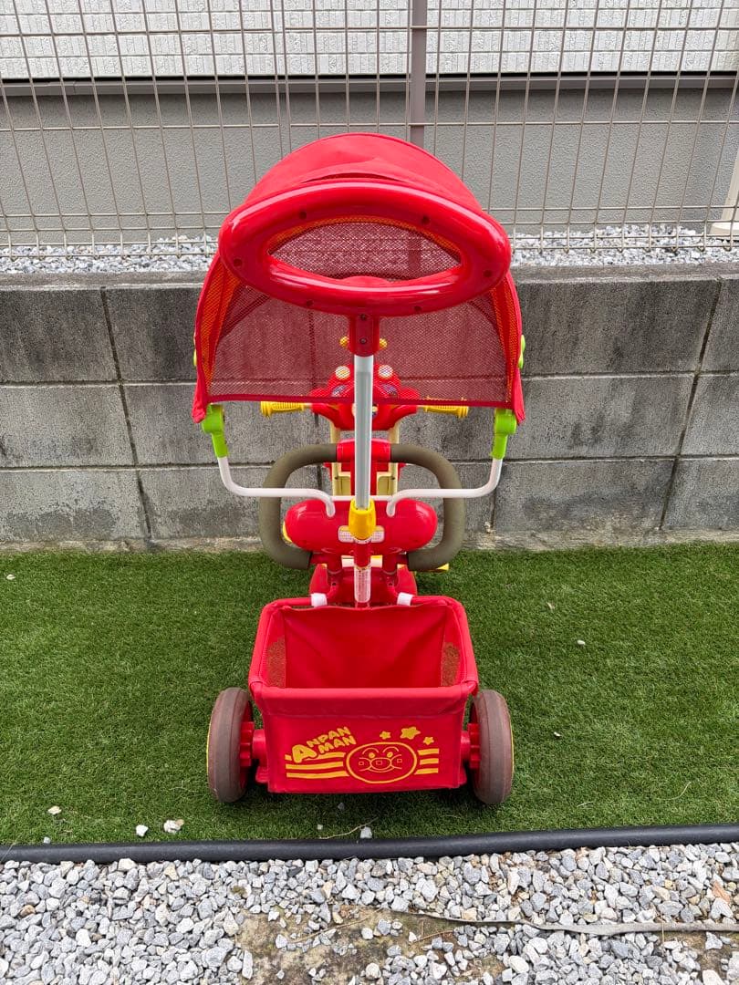 ジョイパレット それいけ! アンパンマンデラックスII レッド 三輪車