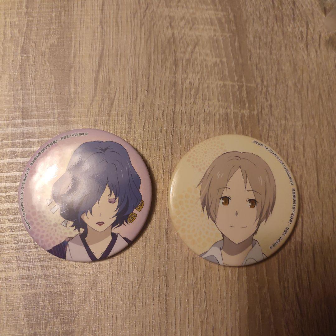 超レア 夏目貴志 夏目くん 缶バッジ 夏目友人帳 ニャンコ先生 2016gigo 夏目友人帳 缶バッジ デザイン01(ニャンコ先生/A)【夏目友人帳 アニメ