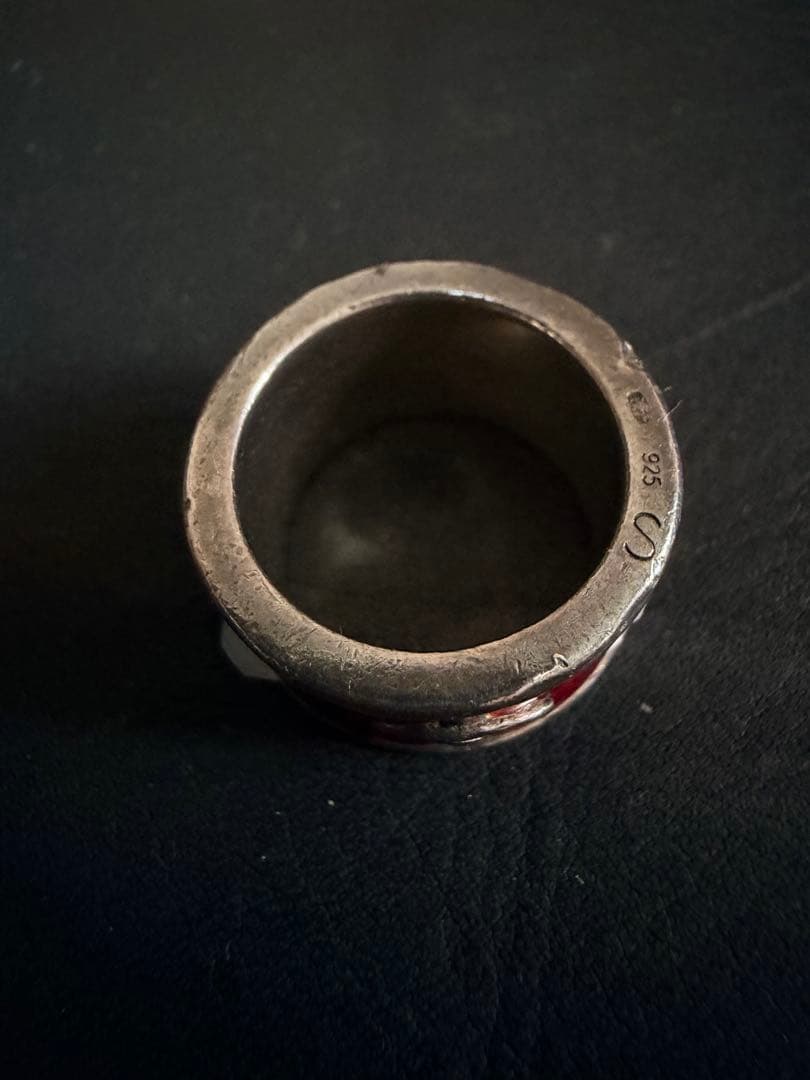 ヴィヴィアンウエストウッド オーブリング レッド Sエナメル