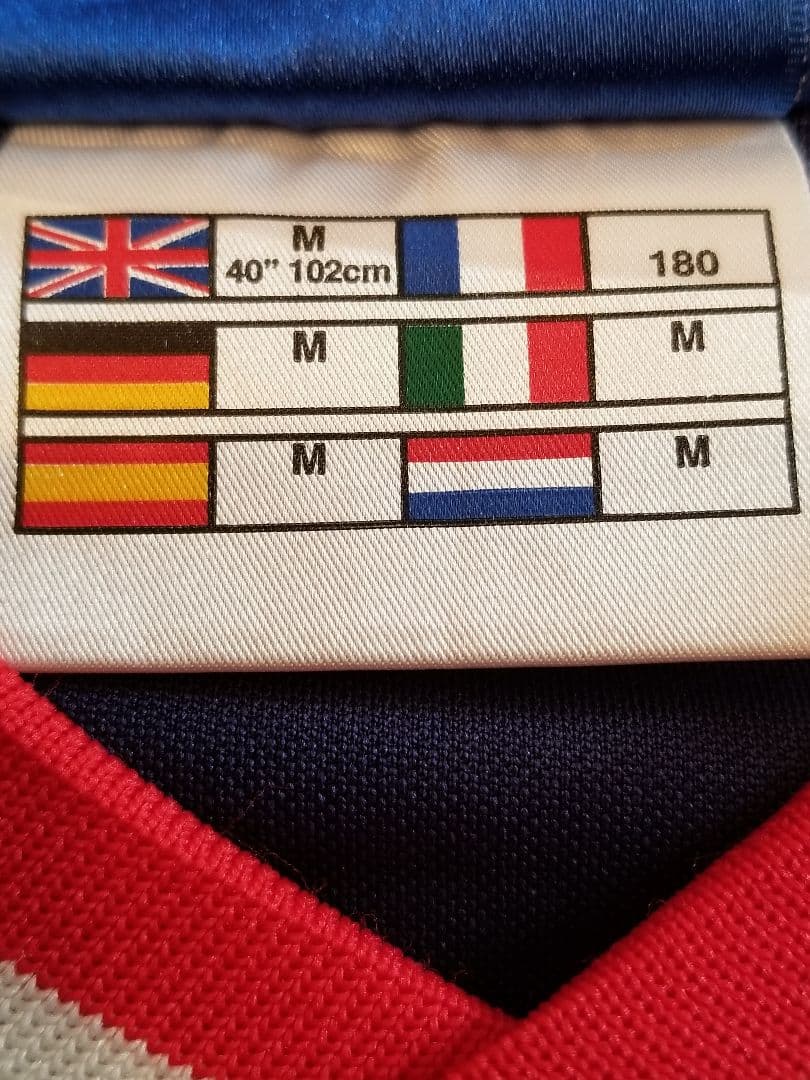 ブライアン・ラウドルップ デンマーク代表 アンブロ M-L ユニフォーム