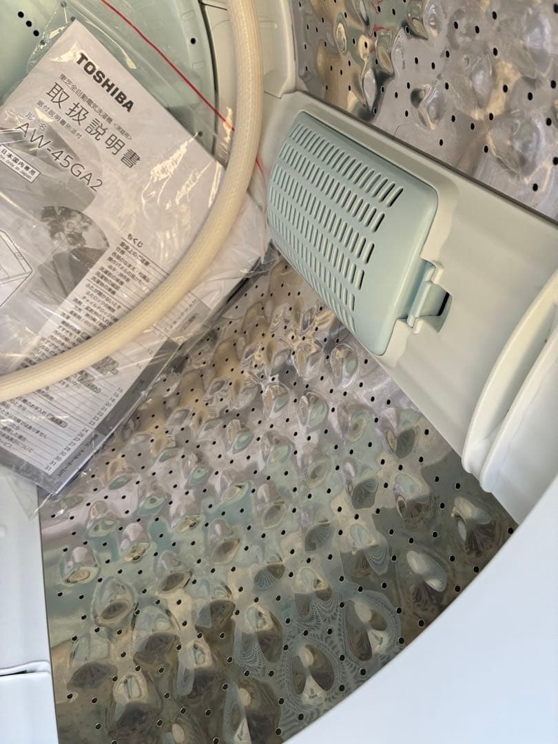 【配送無料相談可】 【美品】東芝 全自動洗濯機 4.5kg AW-45GA2