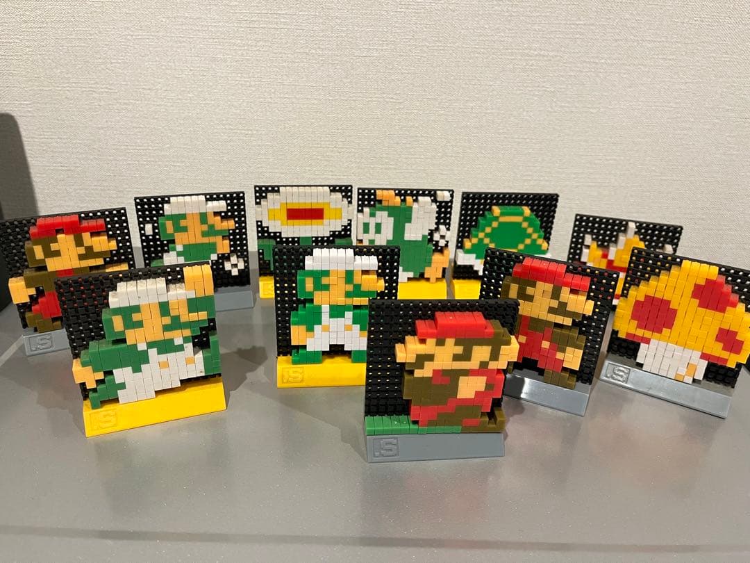 ドッツ スーパーマリオブラザーズ ブロック ドット絵 - メルカリ