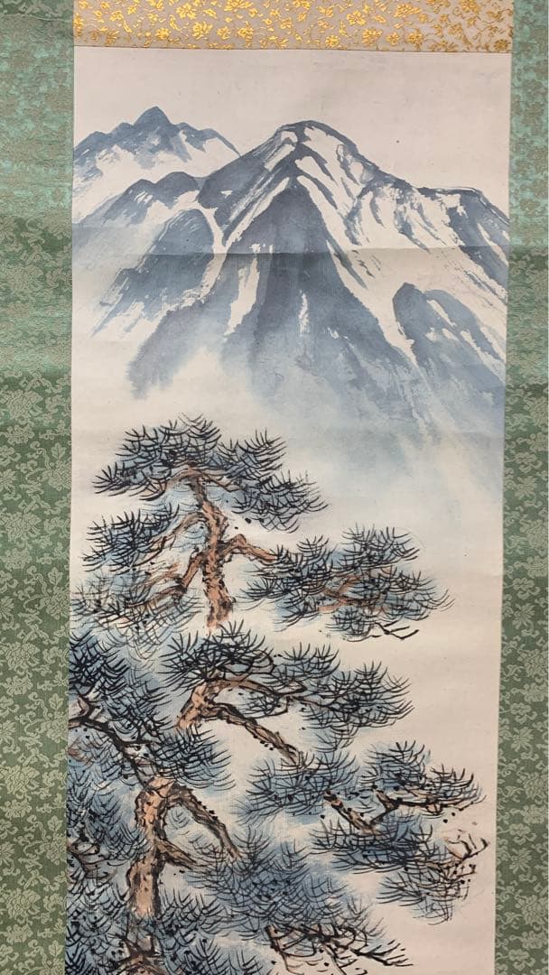 ②⑤ 水彩画　日本画掛軸　石塚 仙堂作　しづかせんどう（1890 - 1972)