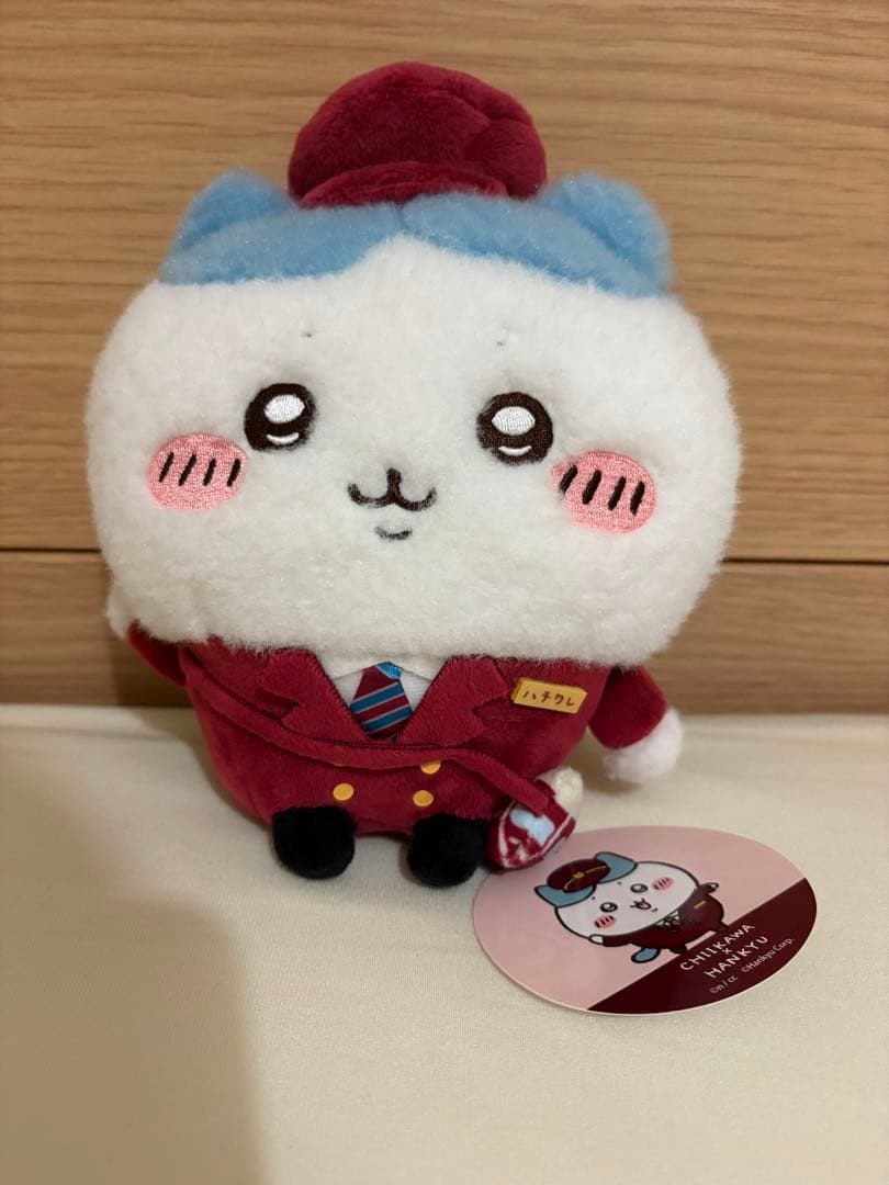 ちいかわ 阪急電車な ほわほわぬいぐるみS 3体セット