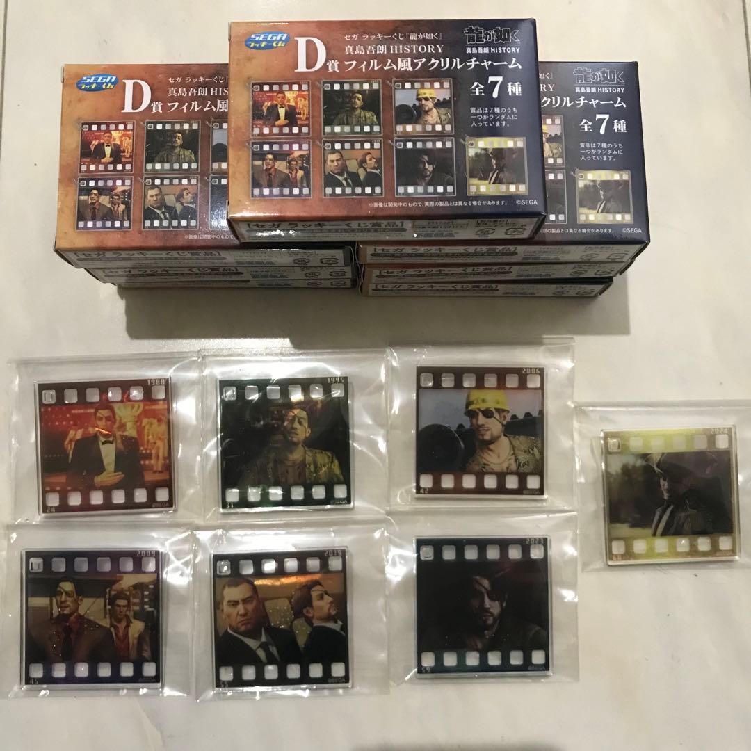 【送料込】龍が如く 真島吾朗 HISTORY SEGA ラッキーくじ 全40種