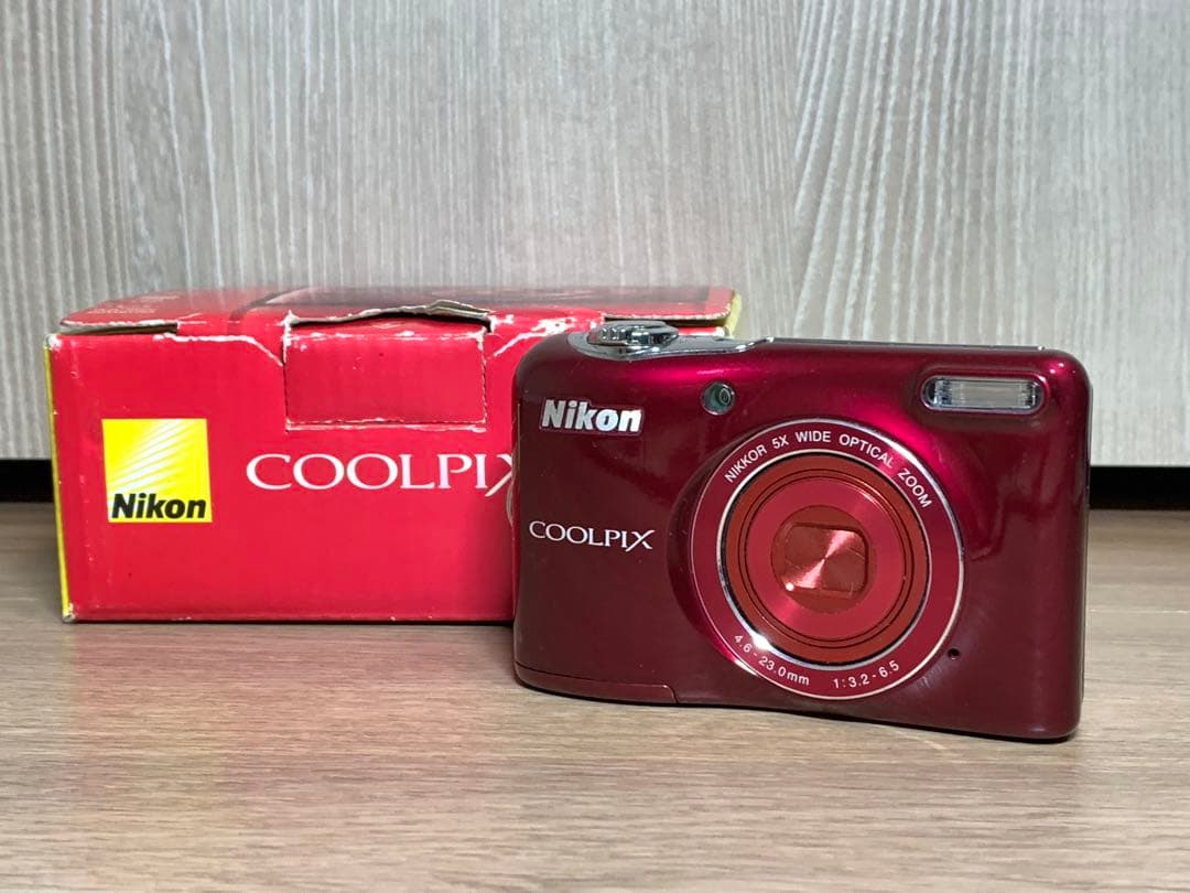 Nikon coolpix L32 クールピクス　単三電池対応 ニコン、画像加工も行える乾電池対応デジカメ「COOLPIX L32」 - 価格.com