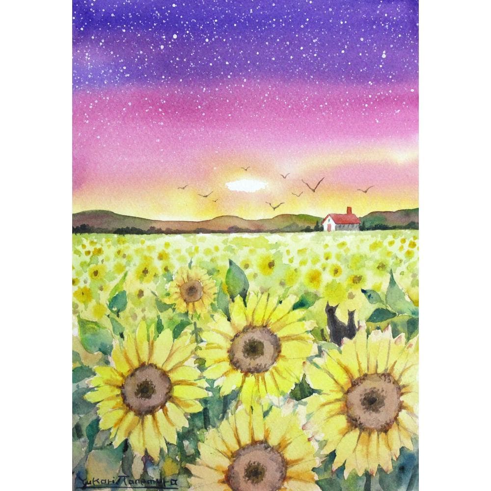 mitukiさま専用 黄昏のひまわり畑ほか　3点おまとめ