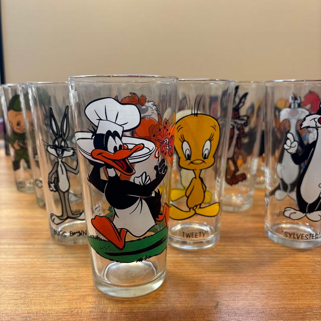 ルーニー・テューンズ PEPSI グラスセット 16個
