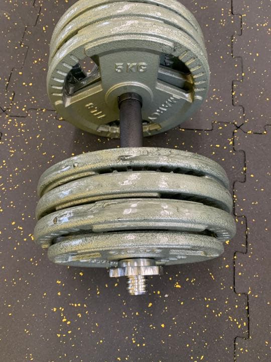 スクリューダンベル　37.2kg 2個