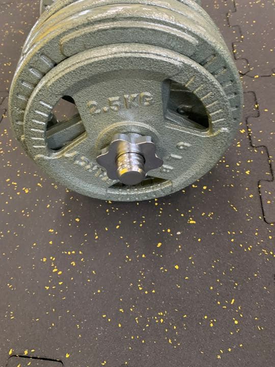 スクリューダンベル　37.2kg 2個