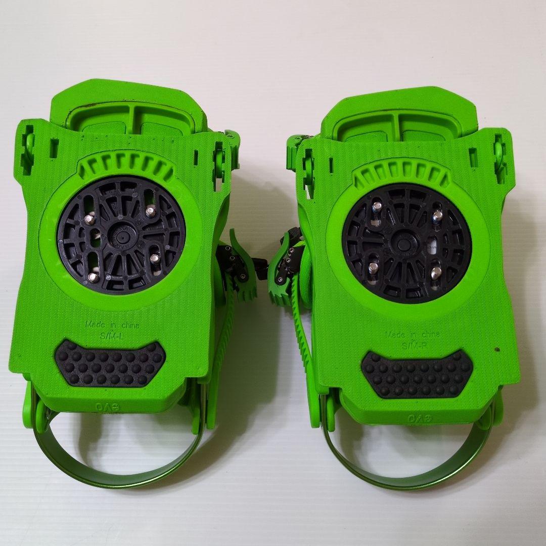 最終値下げ～DRAKE スノーボードビンディング グリーン S/M