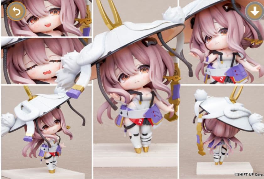 勝利の女神 NIKKE sac デフォルメ sd フィギュア 紅蓮 - メルカリ