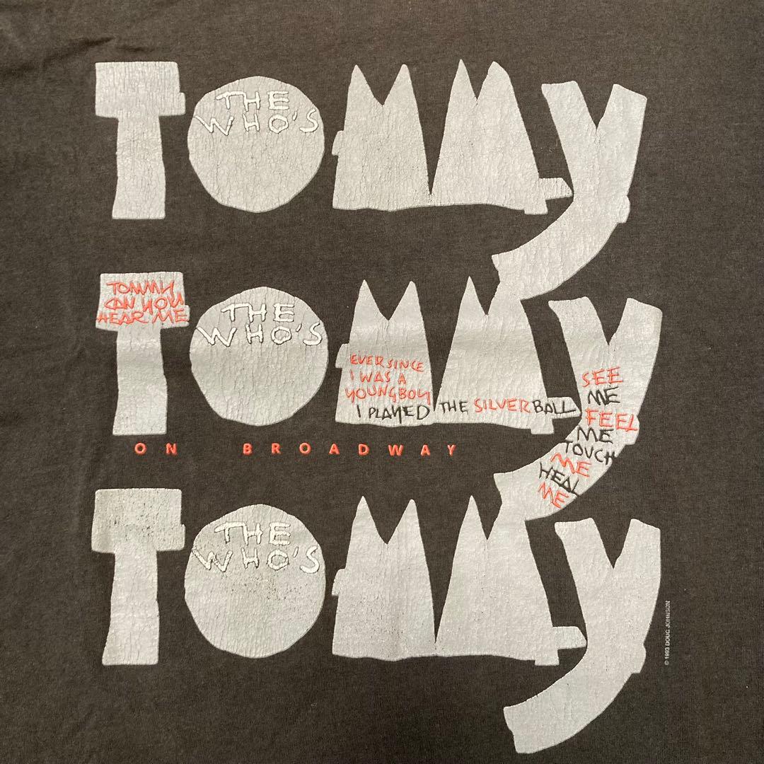 ミュージシャン 90's Hanes \" THE WHO \" tee