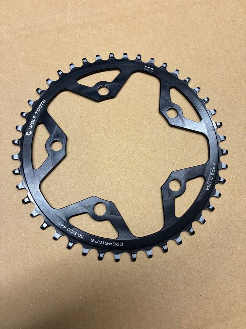 WOLF TOOTH チェーンリング 44T BCD110mm ブラック - メルカリ