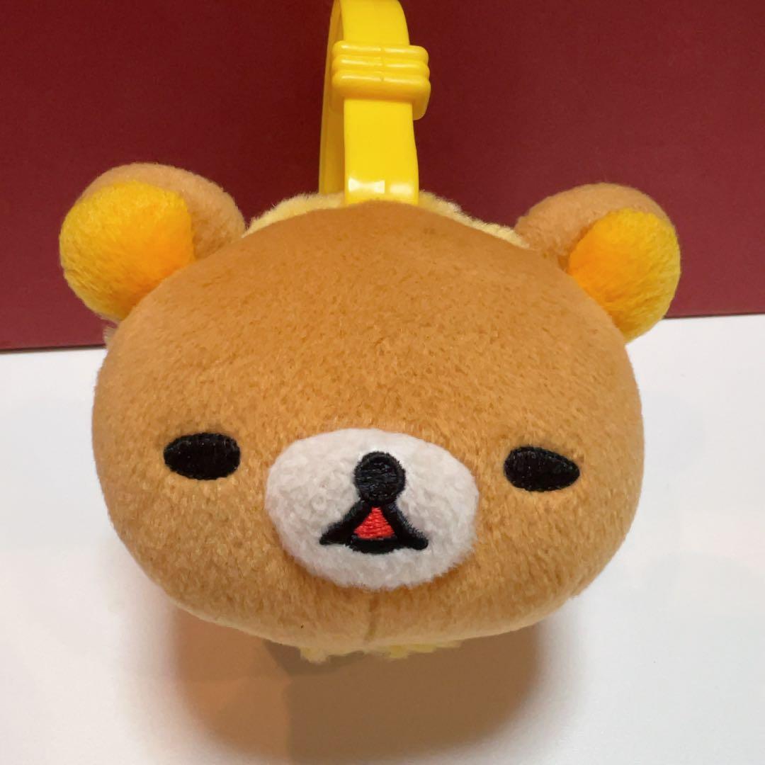 激レア　初期　リラックマ　顔型　フェイス　イヤーマフ　耳当て　糸目　両顔違い