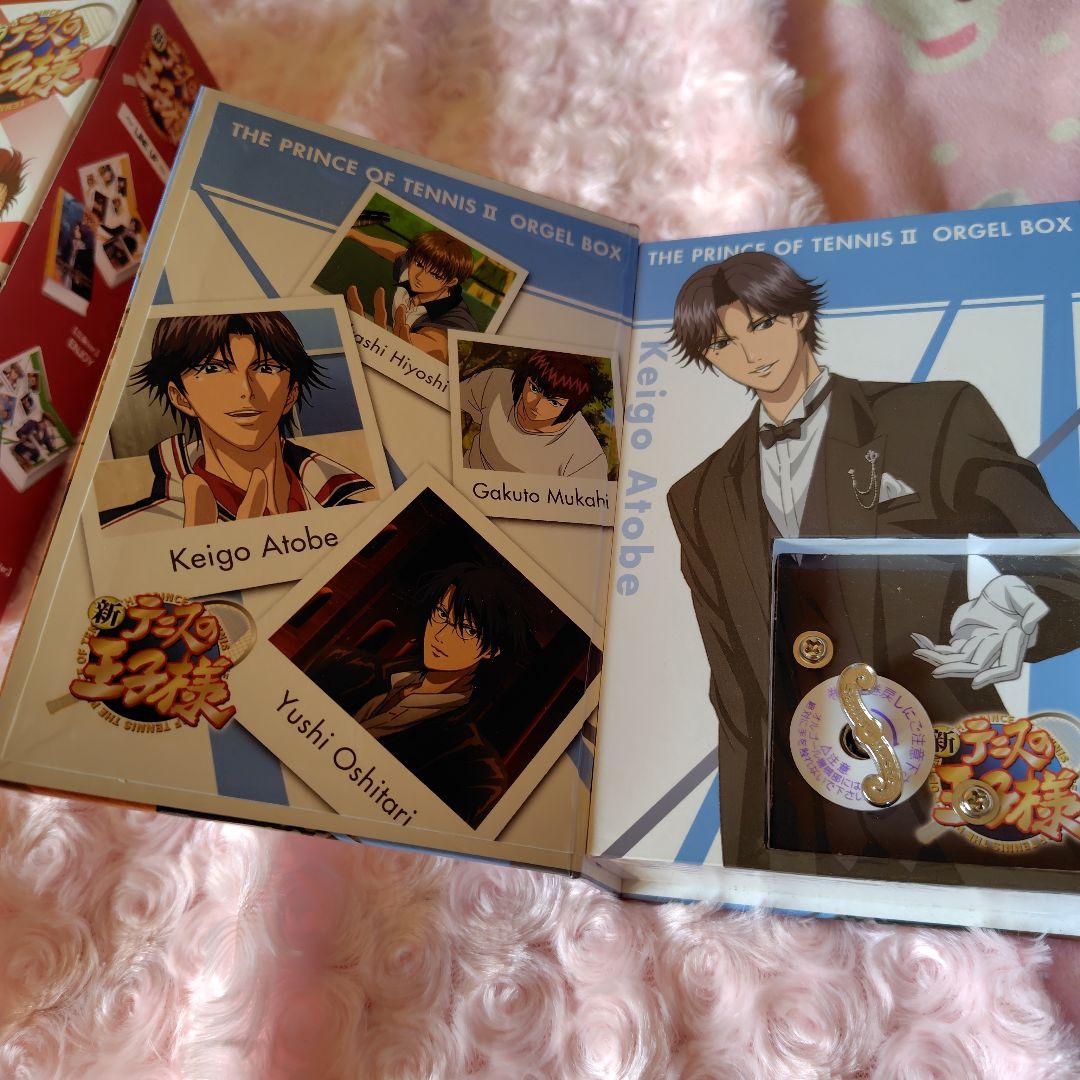 美品新テニスの王子様ブック型オルゴールEnjoy跡部忍足アニメグッズ氷帝レア