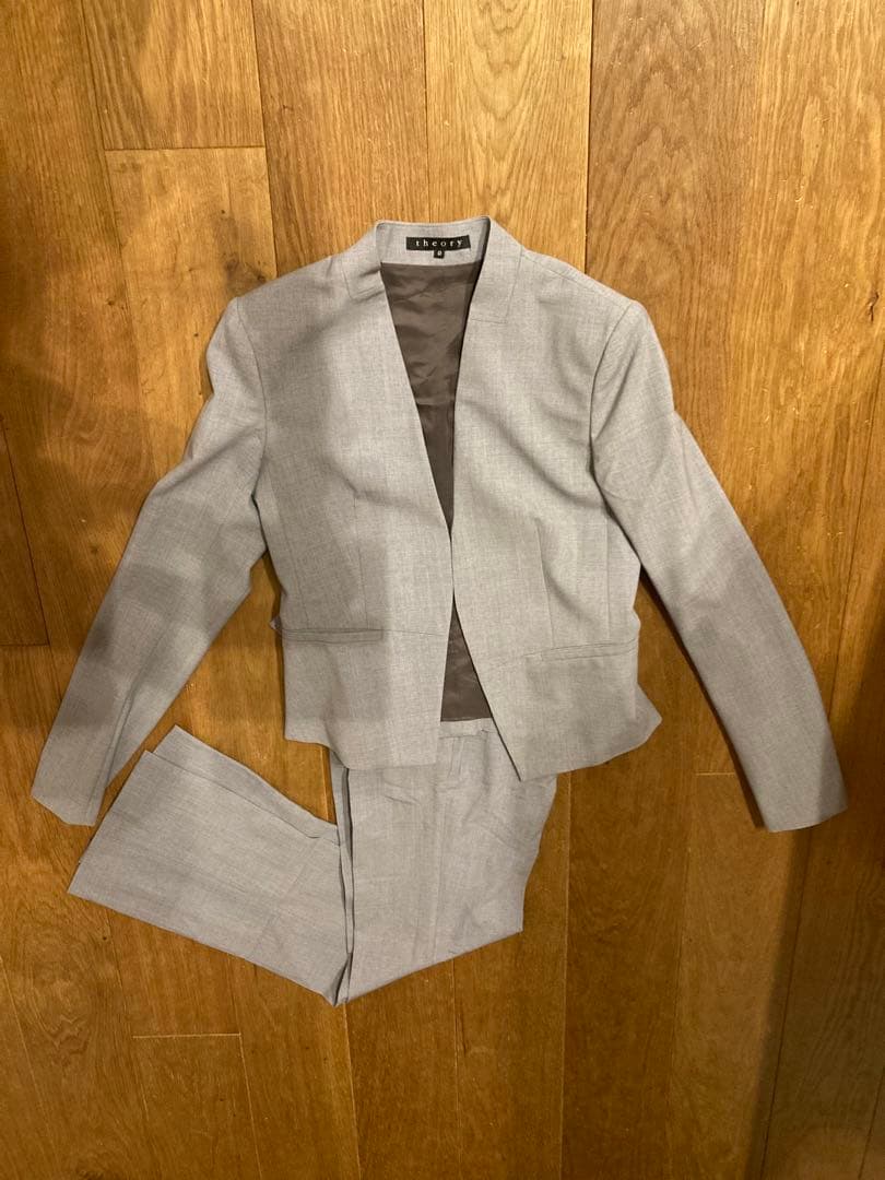 theory グレー パンツスーツ サイズ0 2026年最新】Yahoo!オークション -セオリー パンツスーツの中古品