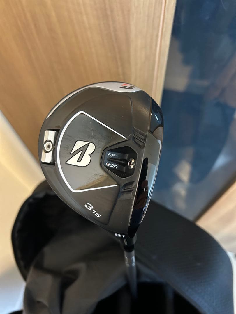 ブリヂストン B1 ドライバー 3番ウッド 5番UT ゴルフバッグセット