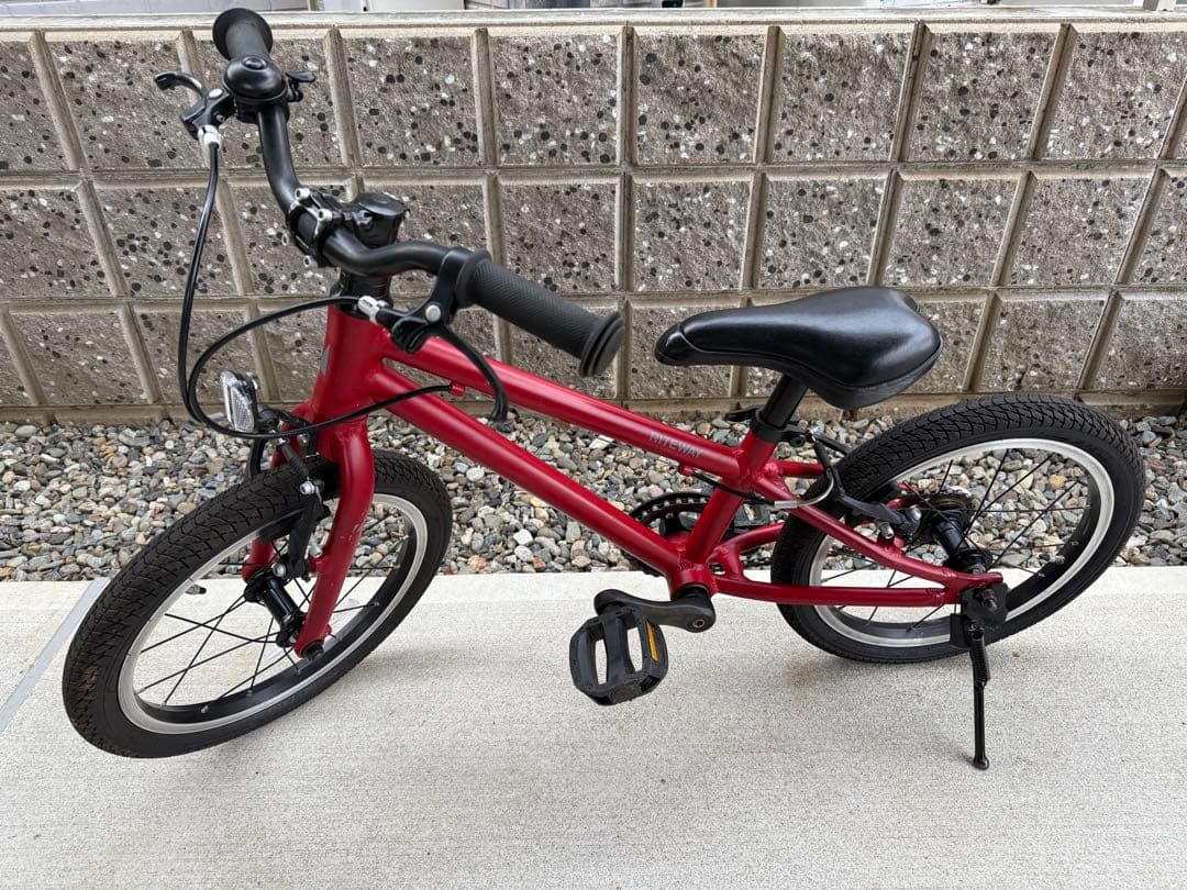 RITEWAY ZIT 16 マットレッド RITEWAY ( ライトウェイ ) キッズバイク ZIT 16 ( ジット 16 ) マット