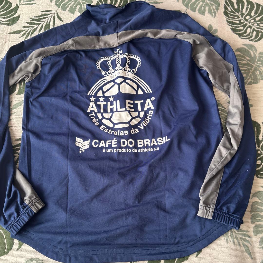 お値下げ❗️ATHLETA ☆ジップアップジャケット☆ M ネイビー - メルカリ