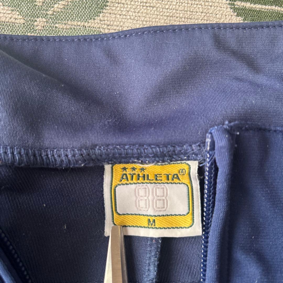 お値下げ❗️ATHLETA ☆ジップアップジャケット☆ M ネイビー - メルカリ