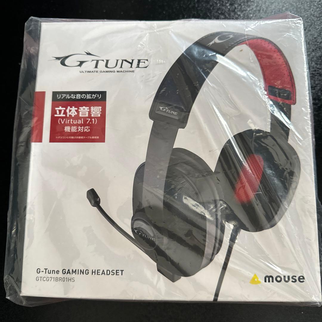 ヘッドホン G-Tune GAMING HEADSET Amazon.co.jp: mouse (マウスコンピュータ) G-Tune Gaming Headset