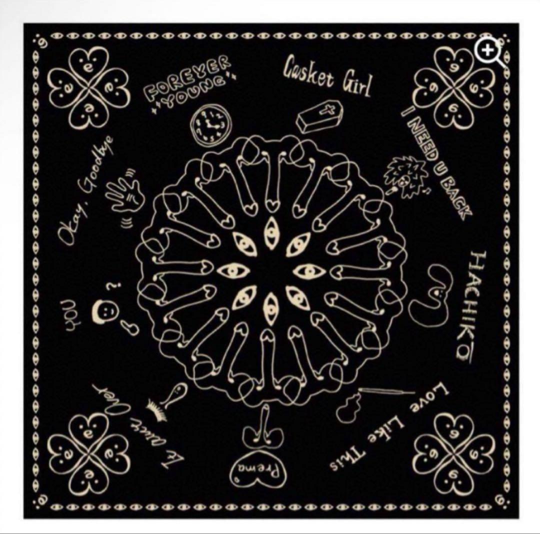 藤井風 Prema バンダナ ブラック アイボリー ２枚セット 新品未開封