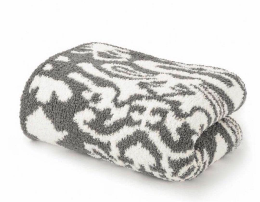 カシウエア kashwere BLANKET/DAMASK(135*183cm) BLANKET / DAMASK(135×183cm silver blue/creme): BLANKET | kashwere