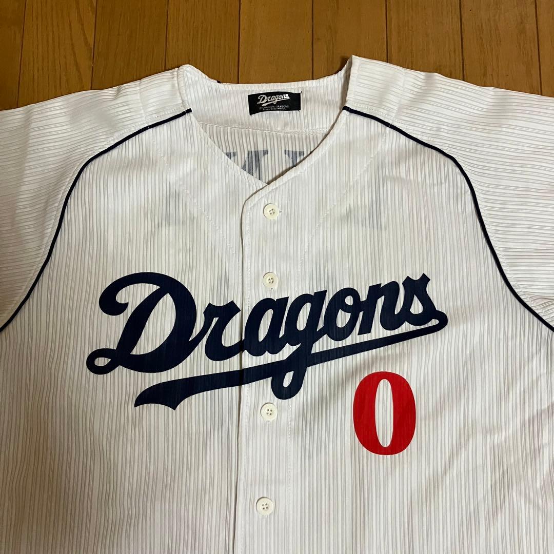 希少 中日ドラゴンズ サイン入りユニフォーム LUNA 0 - メルカリ