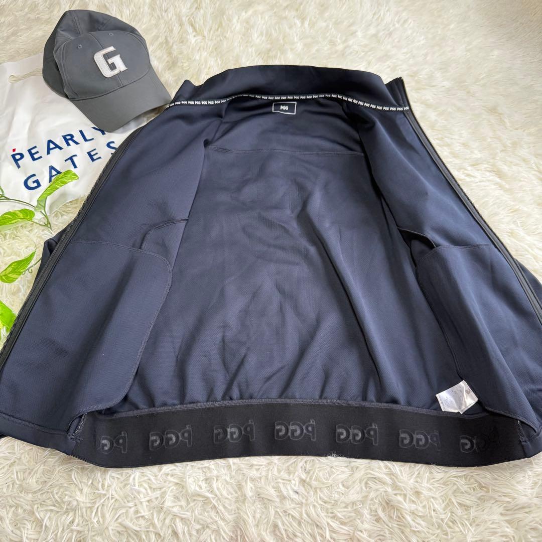パーリーゲイツ】極美品 セットアップ ネイビー 5サイズ pgg メンズ
