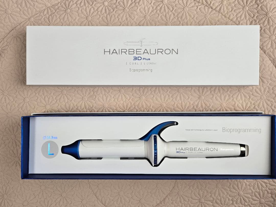 HAIRBEAURON 3D Plus カールヘアアイロン Amazon | ヘアビューロン 3D Plus [カール] L-type (34.0