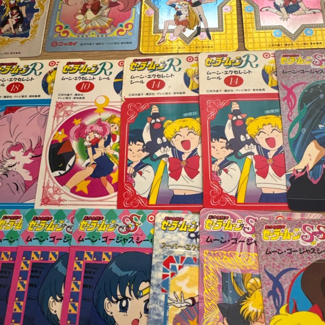 セーラームーン　ニッスイ　シール　まとめ売り【5466