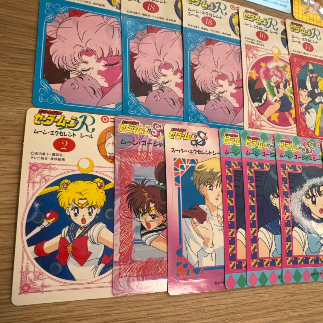 セーラームーン　ニッスイ　シール　まとめ売り【5466